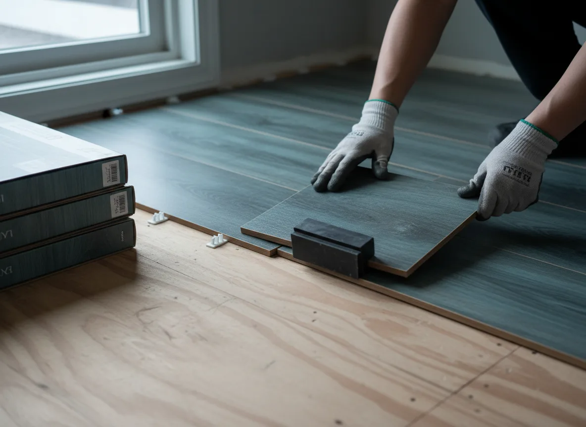 Luxury Vinyl Plank Installation company in Crossville, IL